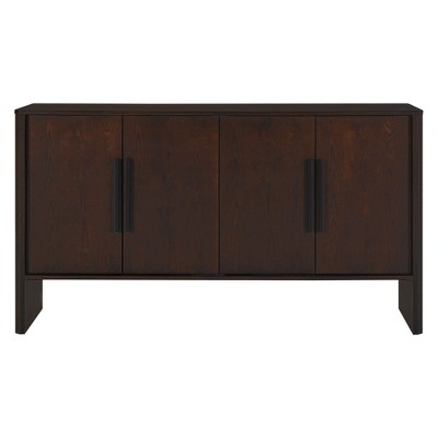 NicBex Large Storage Sideboard Buffet Cabinet with Adjustable Shelves & Metal Handles