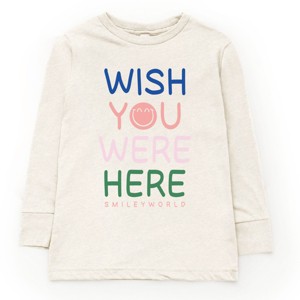 The Juniper Shop SmileyWorld Wish You Were Here Youth Long Sleeve Tee - 1 of 4