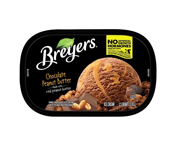 Breyers&#174; Chocolate Peanut Butter Ice Cream - 48oz