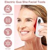Electric Gua Sha Stone, Black Obsidian Guasha Tool Facial Massage Beauty Tool - 2 of 4