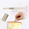 Unique Bargains Twill Stainless Steel Eyebrow Tweezers Silver Tone 1 Pc - 4 of 4