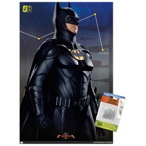 Trends International DC Comics Movie The Flash - Batman Triptych Unframed Wall Poster Prints - 1 of 4