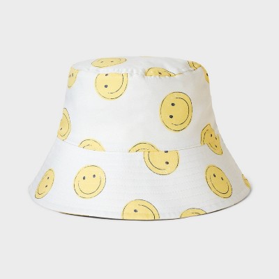 Image of Grayson Mini Bucket Hat - AOP Smile