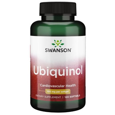 Swanson Ubiquinol 100 mg 120 Softgels