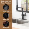 CASAINC Single Handle Pull Down Sprayer Kitchen Faucet with 3 Functions Spray - 4 of 4