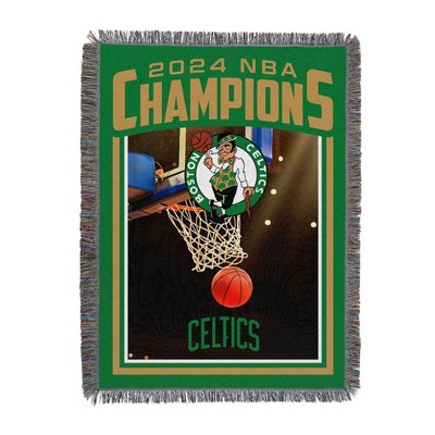 NBA Boston Celtics Net Glory Woven Tapestry Throw Blanket 48 x 60 inches