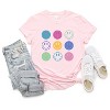 Simply Sage Market Women's Stacked Smiley Faces Short Sleeve Graphic Tee - 2 of 2