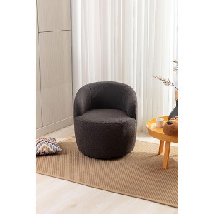 NicBex Swivel Barrel Chair Modern Accent Chair Armchair Comfy Chair Living Room Chair for Reading Room, Bedroom - 1 of 4