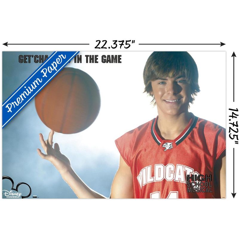 Trends International High School Musical - Troy - Game Unframed Wall Poster Prints, 3 of 7