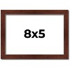 PosterPalooza | Photo Size Classic Modern Brown Frame - UV Acrylic, Foam Board Backing, Hanging Hardware - 2 of 4
