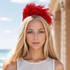Unique Bargains Women's Feathers Headband 1 Pc - 2 of 4