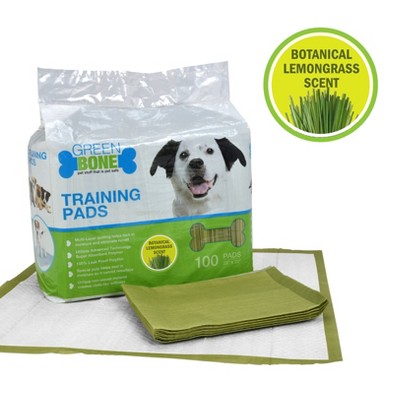 Greenbone Large Leak-Proof Lemongrass Scented Pet Training Pads