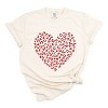 Simply Sage Market Valentine Leopard Heart Garment Dyed Tee - 2 of 4