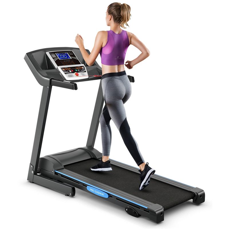Costway 2.25HP  Foldable Electric Treadmill  Running Machine Exercise Home, 1 of 11
