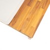 Vynxaria Loft 2-Seater Sofa - Stylish Acacia Wood & Water-Resistant Cushions for Outdoor Comfort - 2 of 4