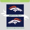 NFL Denver Broncos 3 x 5 Outdoor Durable House Flag with Grommets | Sport Team Flag & Banner | Indoor Wall Decor Flag - 4 of 4