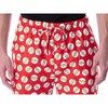 DC Comics Men's The Flash Lightning Bolt Allover Loungewear Pajama Pants Red - 4 of 4