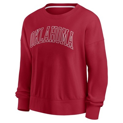 NCAA Oklahoma Sooners Women's Crew Shirt