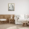 Stupell Industries Spirit Horse with Flowers Floating Frame Canvas Art, Gold, 25" x 31" - 3 of 4
