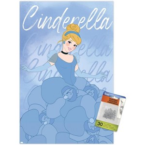 Trends International Disney Princess: Flower Senses - Cinderella Unframed Wall Poster Prints - 1 of 4