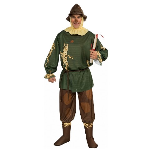 Adult The Wizard Of Oz Scarecrow Halloween Costume One Size Target