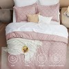 Queen Comforter Set -Bedsure 3Pcs Comforter Bedding Set with Intricate Solid Embroidery - 3 of 4