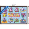 Trends International Hello Kitty and Friends: 24 Tokyo Skate Group Grid Framed Wall Poster Prints - 3 of 4