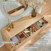 SinCiDo Modern 8 Drawer Dresser, Curved Profile Design, 55" Wide Mid Century Wood Storage Organizer for Bedroom, Living Room - 4 of 4