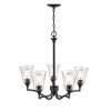 Millennium Lighting Caily 5 - Light Chandelier in  Matte Black - 3 of 4
