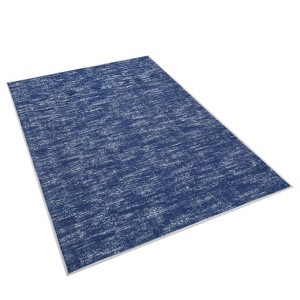 Living Room Rug Washable Area Rugs for Living Room  Modern Solid Textured Bedroom Rug No-Shedding, Stain Resistant, Foldable Contemporary Indoor Rugs - 1 of 4