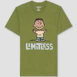 Men's Peanuts Franklin Limitless Short Sleeve Graphic T-Shirt - Green