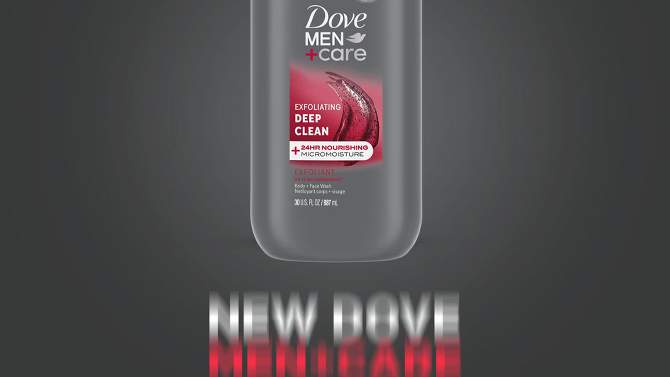 Dove Men+Care Deep Clean Body Wash - 30 fl oz, 2 of 10, play video