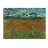 Trademark Fine Art -Van Gogh 'Poppy Field' Canvas Art - 2 of 3