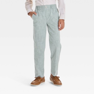 Boys' Dress Pants - Cat & Jack™ Light Green