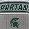 NCAA Michigan State Spartans Sleety Knit Cuffed Beanie: Acrylic Midweight, Pull-On - 3 of 3