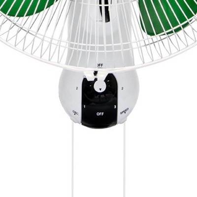 Active Air 16" Stainless Steel Hydroponic Oscillating Fan with Wall Mount