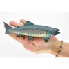 Collectible Wildlife Gifts | Salmon Toy, King, Chinook, Fish,  Realistic Rubber Figure, Model, Animal, Hand Painted Figurines,   7"    CH037 BB75 - 3 of 4