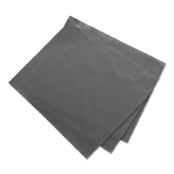 Innovera Microfiber Cleaning Cloths 6" x 7" Grey 3/Pack 51506