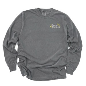 Simply Sage Market Embroidered Cancun Mexico Stars Garment Dyed Long Sleeve - 1 of 4