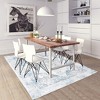 Luxe Weavers Floral Medallion Vintage Indoor Area Rug - 3 of 4