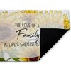 Stupell Industries Love Of Family Sentiment Printed Outdoor Door Mat, design by Kim Allen, 18"x30" - 2 of 4