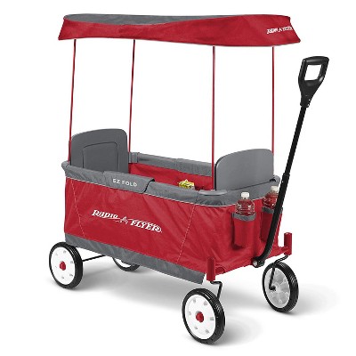 covered radio flyer wagon