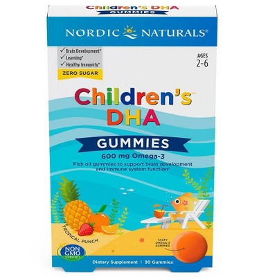 Nordic Naturals Children's DHA Gummies Dietary Supplement - 30ct