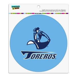 University of San Diego Toreros Automotive Car Refrigerator Locker Vinyl Circle Magnet - 1 of 4