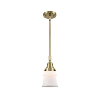 Canton - 1 Light Stem Hung Mini Pendant In Industrial Style-11.13 Inches Tall and 6.5 Inches Wide
