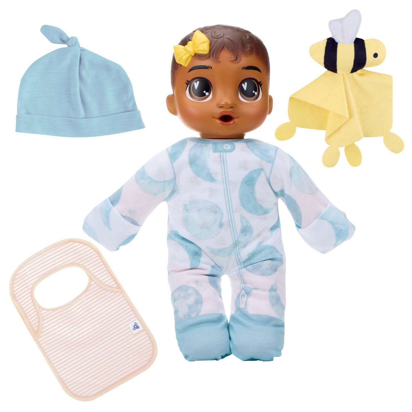 Детские куклы Baby Alive Moonlight Cuddles Black Hair, цвет: Чёрный — фото 2