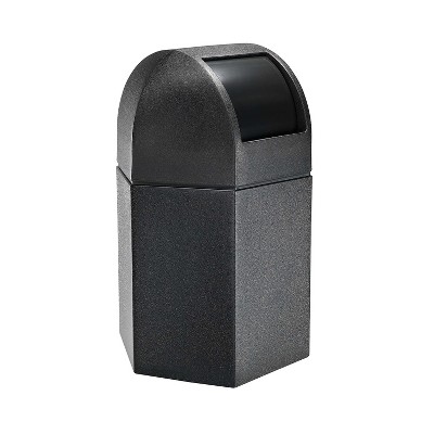 Commercial Zone Precision Series Stainless Steel 25 Gallon Recycling Bin