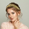 Unique Bargains Women's Fashion Vintage Knotted PU Leather Knotted Headbands 1 Pc - 2 of 4