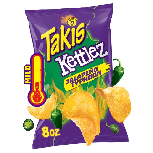 Takis Fuego Spicy Rolled Tortilla Chips Sharing Size Bag 9.9oz : Snacks  fast delivery by App or Online