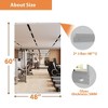 Modern Rectangle Frameless Wall-Mounted Gym Mirror Dance Mirror Yoga Mirror - 2 of 4